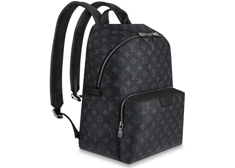 louis vuitton monogram black|louis vuitton black monogram backpack.